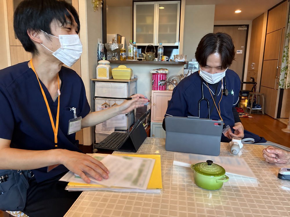 患者様のそばで診療をサポート