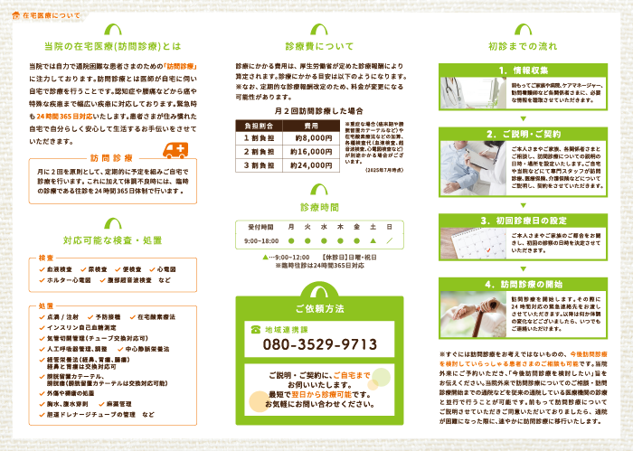 リーフレット裏